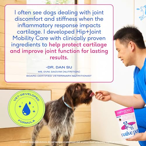 Native Pet Animal Nutritional Supplement in 60 Servings, Mobility Care
