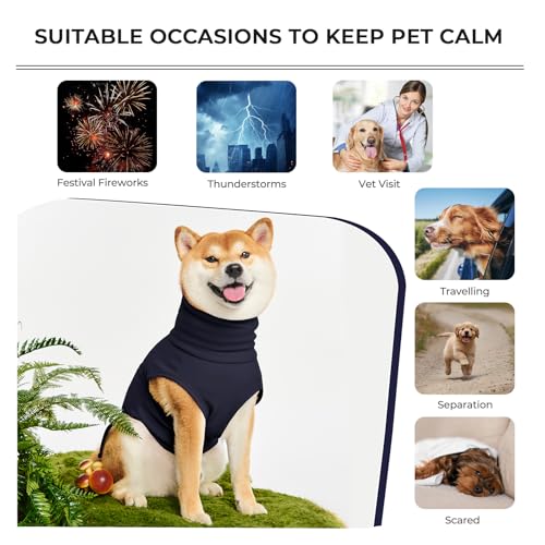 Haloumoning Pet Apparel in X-Small, Navy Blue