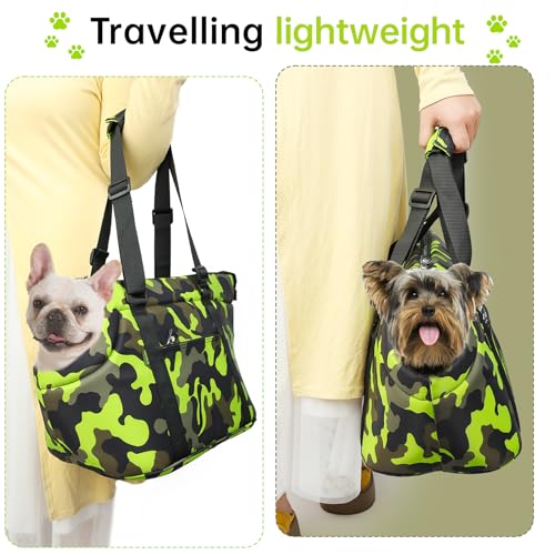 DELTAMANN Animal Carrier in 23.0"L x 6.0"W x 12.6"H, Camouflage Green