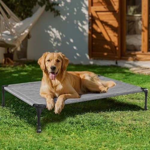 Veehoo Pet Bed Mat in 45.0"L x 33.0"W x 7.0"Th, Black Silver