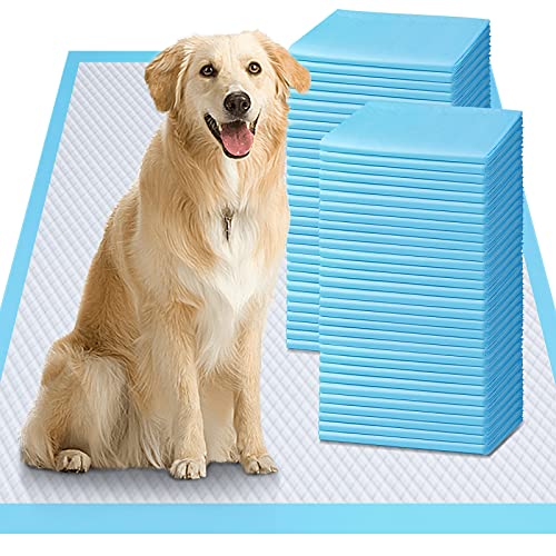 Gimars Disposable Incontinence Surface Protector in 28x34 50 Count, Blue