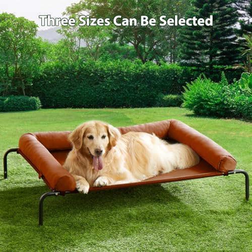 RRPETHOME Pet Bed Mat in 36.0"L x 26.0"W x 8.0"Th, light caramel