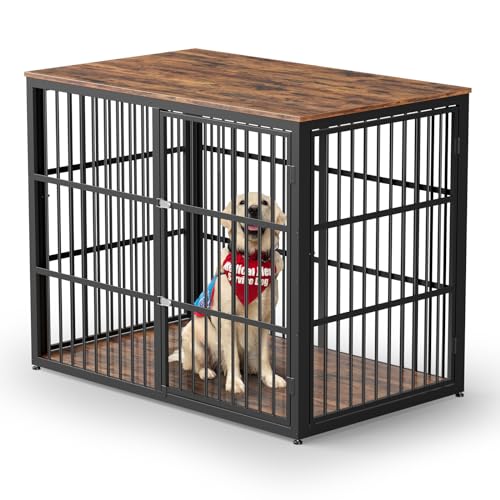 Lyromix Animal Cage in 47.2"L x 29.1"W x 37.6"H, Brown