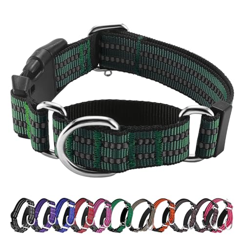 Hikiko Animal Collar in Small, Dark Green
