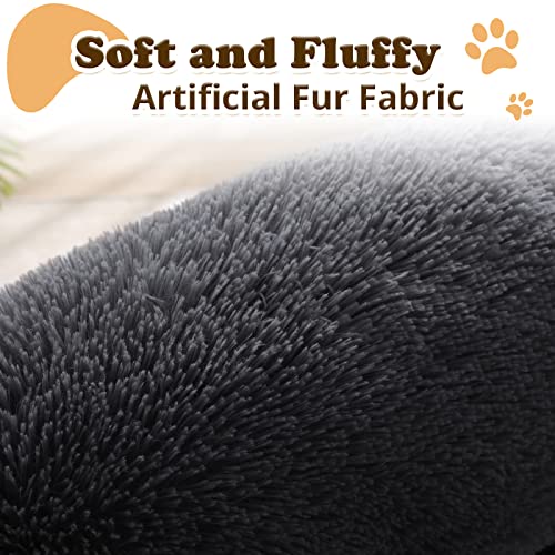 JOLLYVOGUE Pet Bed Mat in 31", Dark Grey