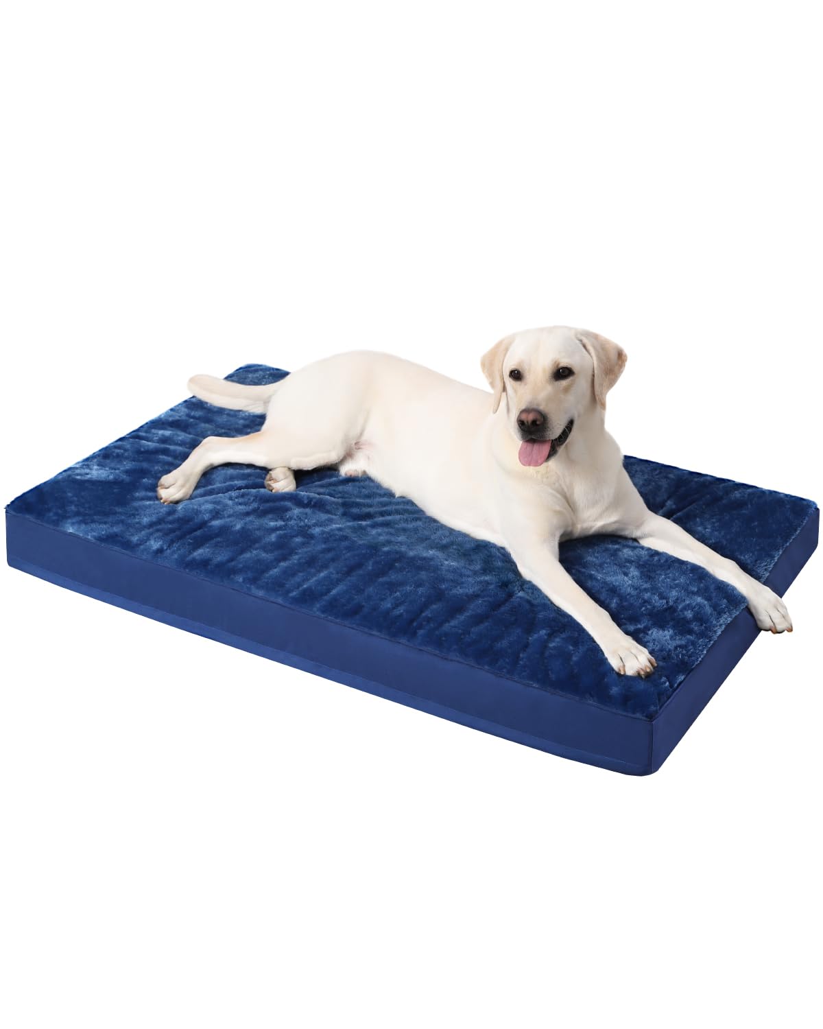 KSIIA Pet Bed Mat in 35.0"L x 22.0"W x 3.0"Th, Blue