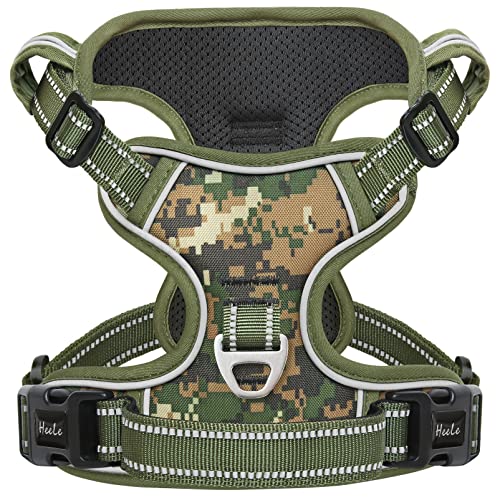 HEELE Animal Harness in S, Camo Green