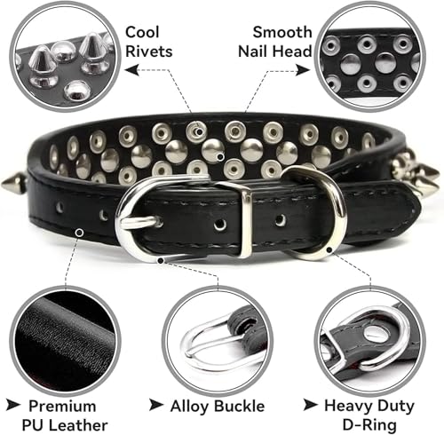 PSPORT Animal Collar in XXS(Neck 6-8"), Black