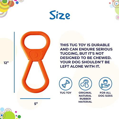 SodaPup Pet Toy in Medium, Pop Top Orange