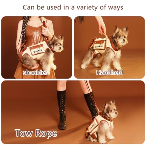 wakytu Animal Harness in X-Small(2-5 LBS), 1.0 White