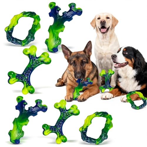 Frienhund Pet Toy in 9 Pack, Green-9-Pack
