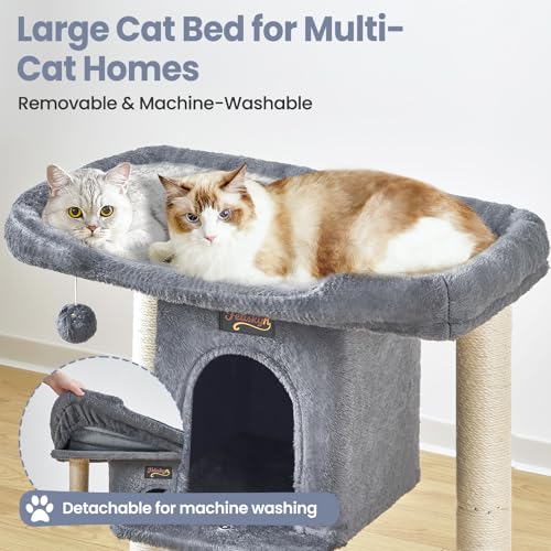 Feliskyn Pet Activity Structure in 28 Inches, Dark Grey