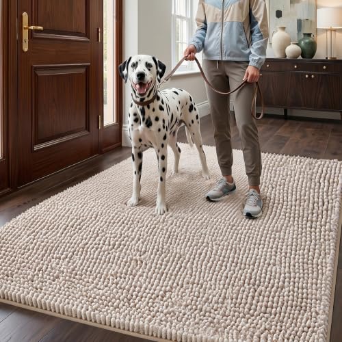EHEYCIGA Pet Bed Mat in 60x36inch, Beige