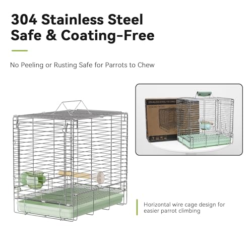 YOOSO WING Animal Cage in Green