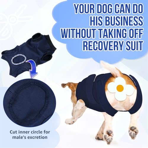 SlowTon Pet Apparel in Large, 2.Dark Blue