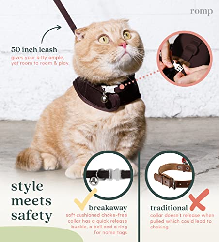 ROMP Animal Harness in Small, Sable Brown
