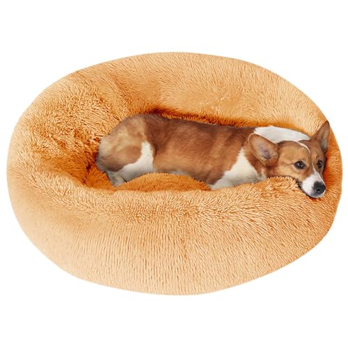 JOLLYVOGUE Pet Bed Mat in 36", Orange