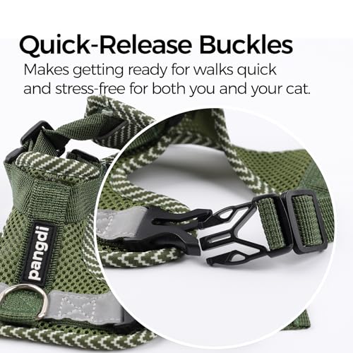 pangdi Pet Supplies in Small, Dark Green