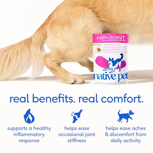 Native Pet Animal Nutritional Supplement in 60 Servings, Inflammatory Care