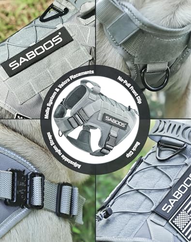 Saboos Animal Harness in S, Grey