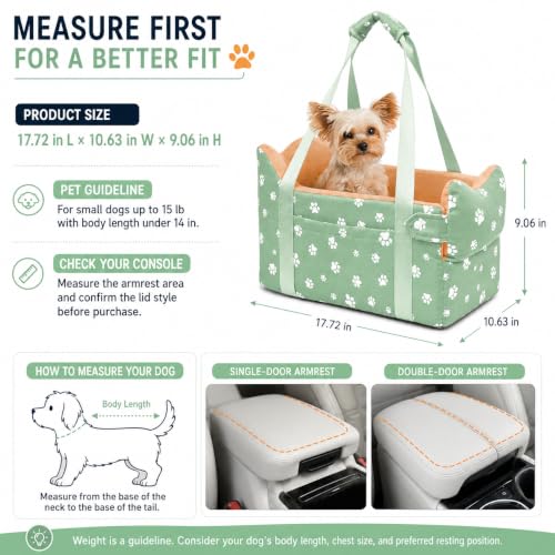 Cullaby Pet Seat in Small, Green