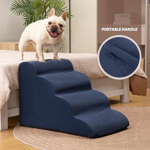 aodisman Animal Stair in Standard 4-Step 17.4"H, Blue