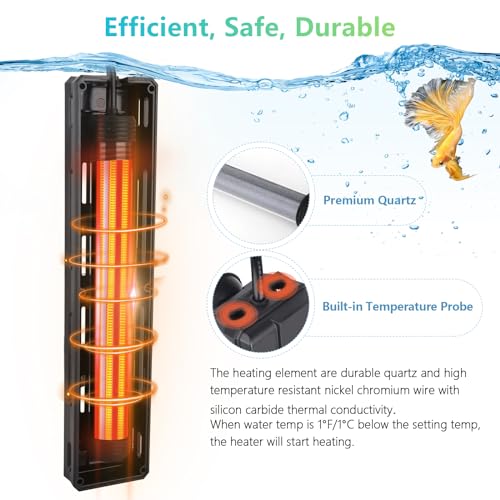 hygger Pet Supplies in 100W for 15-40 Gallon