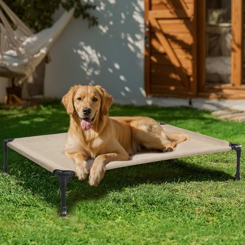 Veehoo Pet Bed Mat in 45.0"L x 33.0"W x 7.0"Th, Beige Coffee