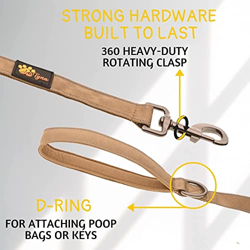 ADITYNA Leash in 6feet, Coyote Brown