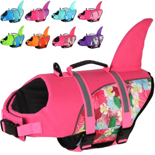 Doglay Pet Apparel in X-large, Pink & Pink Flower