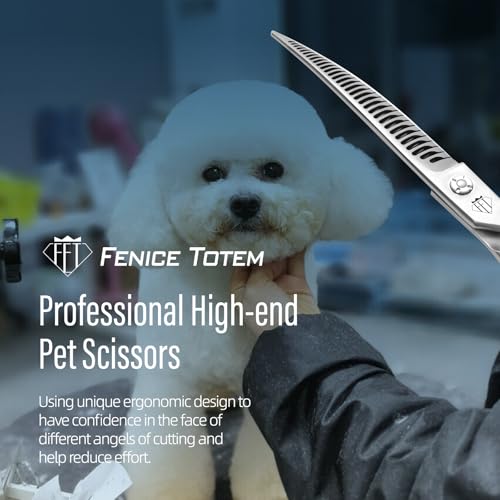 FENICE TOTEM Scissors in 7.0 inch, Silver