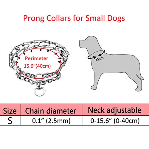 Aheasoun Animal Collar in Small, 2.5mm, 15.6-Inch, Silver