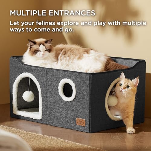 Bedsure Pet Activity Structure in Widen, Dark Grey