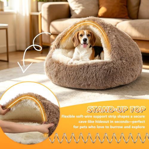 NOYAL Pet Bed Mat in X-Small 15.7'', Brown