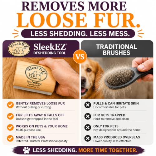 SleekEZ Hair Brush in 5 Inch, Multi-colored