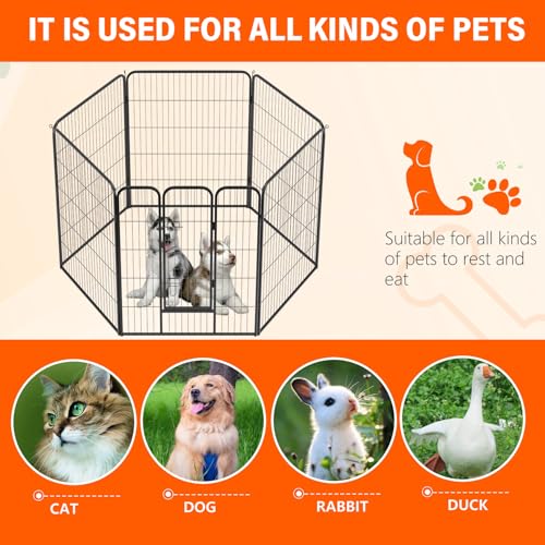 FDW Pet Playpen in Black