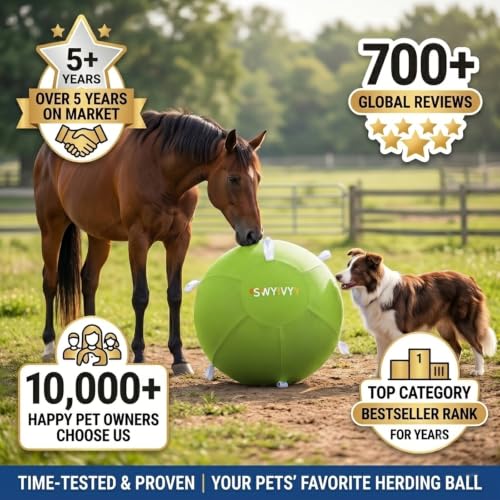 SWYIVY Recreation Ball in 25", Green Straps Ball Cover with Ball