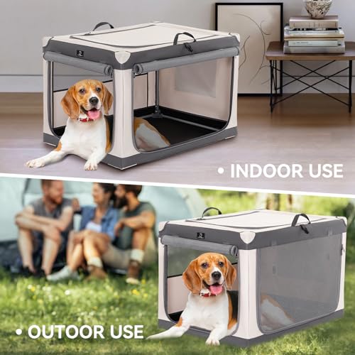 A 4 Pet Animal Cage in 30.0"L x 20.0"W x 19.0"H, Grey