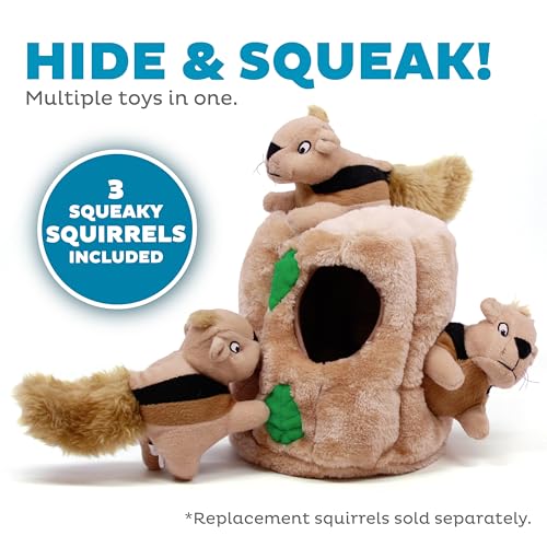 Outward Hound Pet Toy in Large (Pack of 1), Squirrel Large