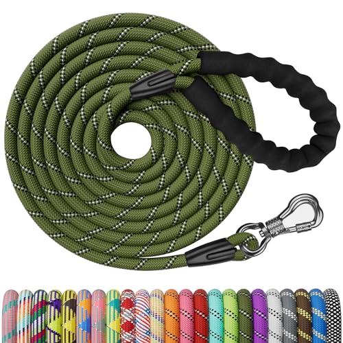 NTR Leash in 15ft*3/8", Olive