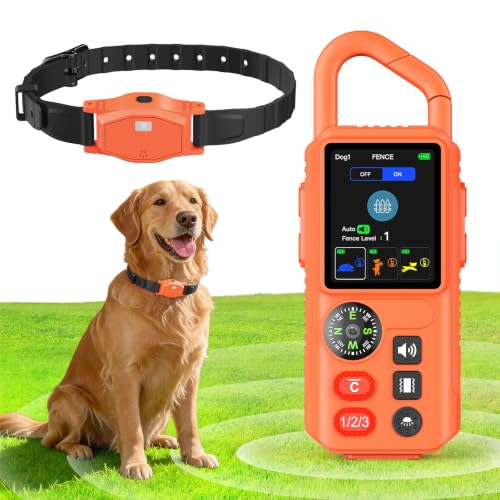 Pawton Animal Collar in Medium, Large, Orange for 1 Dog