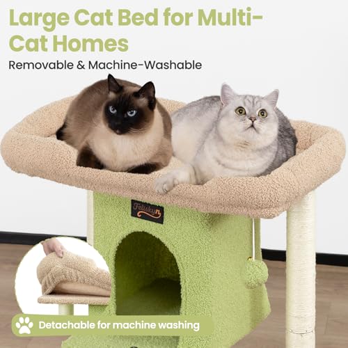 Feliskyn Pet Activity Structure in 28 Inches, Green