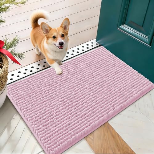 OLANLY Pet Bed Mat in 24" X 16", Dusty Rose