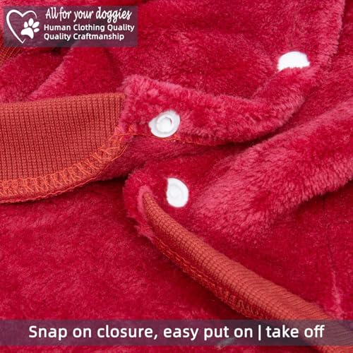 FABRICASTLE Pet Apparel in XX-Small, Wine red