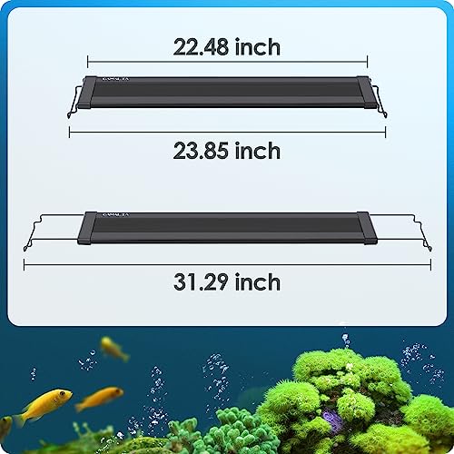 Gamalta Lamp in For 24~30inch Fish Tank, Black - Remote Control