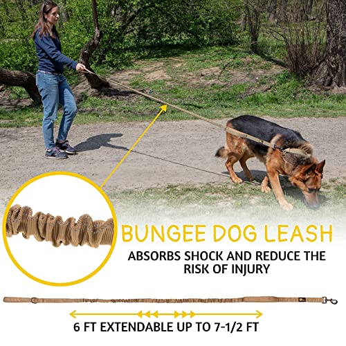 ADITYNA Leash in 6feet, Coyote Brown