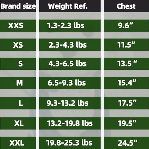 FABRICASTLE Pet Apparel in XX-Small, Dark green