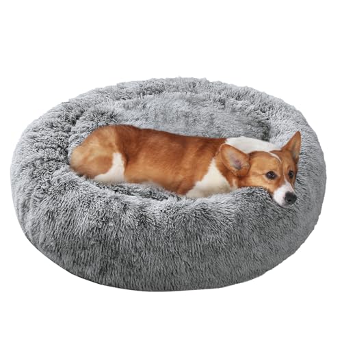 JOLLYVOGUE Pet Bed Mat in 27", Smoke Black