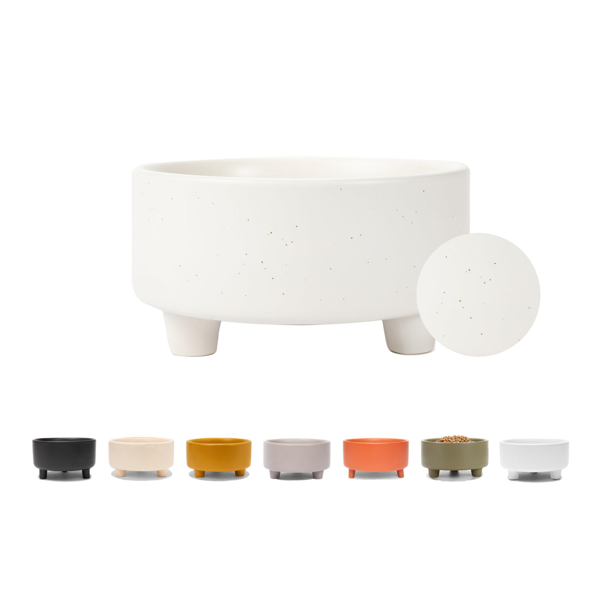 Waggo Pet Feeder in Small, Speckle