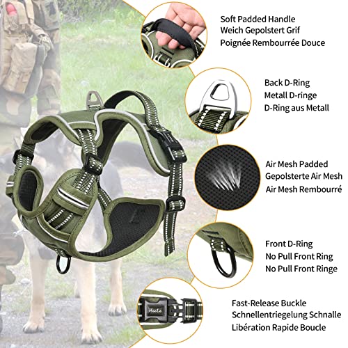 HEELE Animal Harness in XS, Green